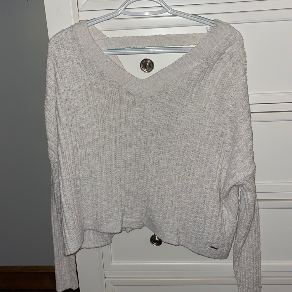 Super cozy white sweater that you need in your closet!!